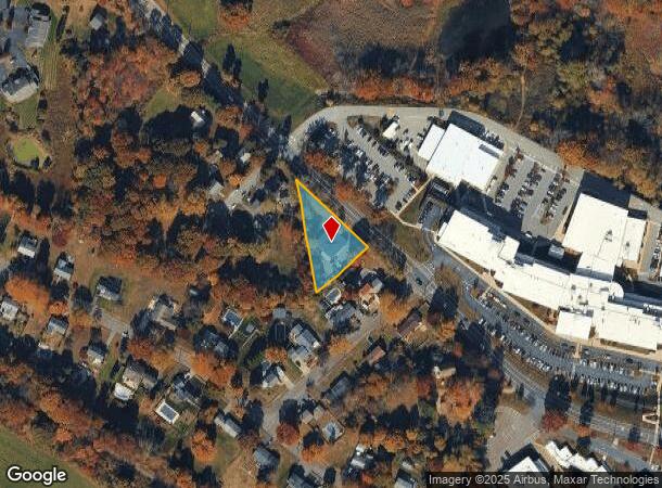  598 Maple St, Danvers, MA Parcel Map