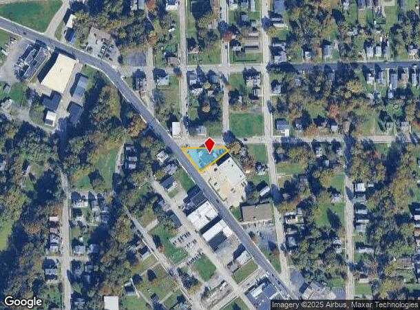  601 E Washington St, New Castle, PA Parcel Map