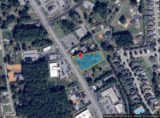 2554 Boiling Springs Rd, Boiling Springs, SC Parcel Map