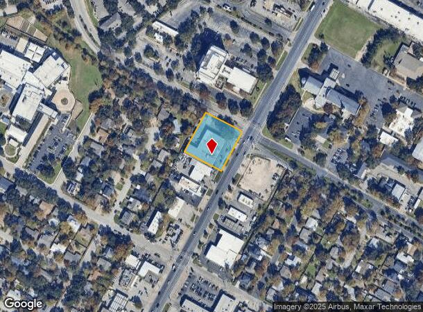  7530 Burnet Rd, Austin, TX Parcel Map