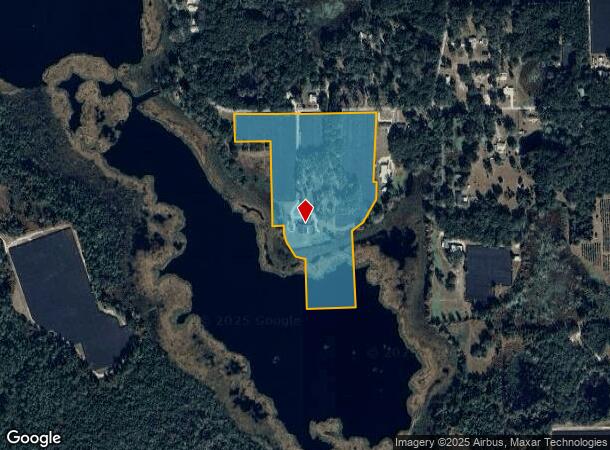 1101 Shaw Lake Rd, Pierson, FL Parcel Map