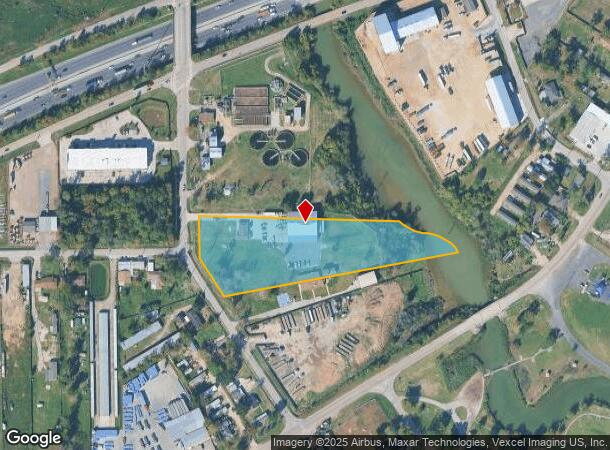  202 Cedar Ln, Channelview, TX Parcel Map
