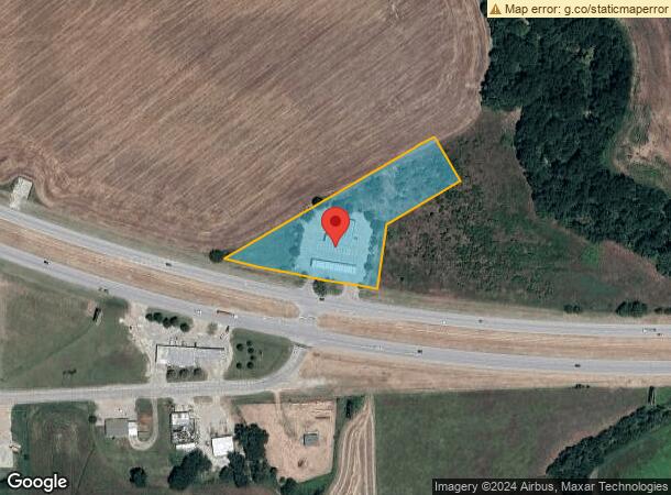  4331 W Ennis Ave, Ennis, TX Parcel Map