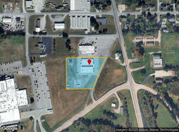  190 W Becks Mill Rd, Salem, IN Parcel Map