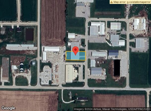  107 Enterprise Dr, Woodbine, IA Parcel Map