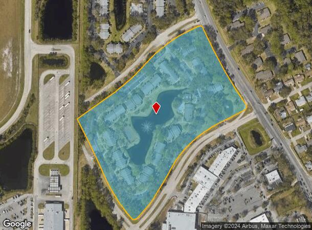  1400 Hancock Blvd, Daytona Beach, FL Parcel Map