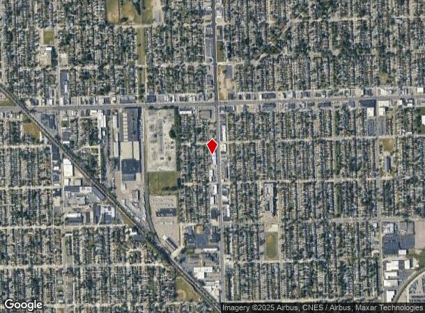  6921 Schaefer Rd, Dearborn, MI Parcel Map