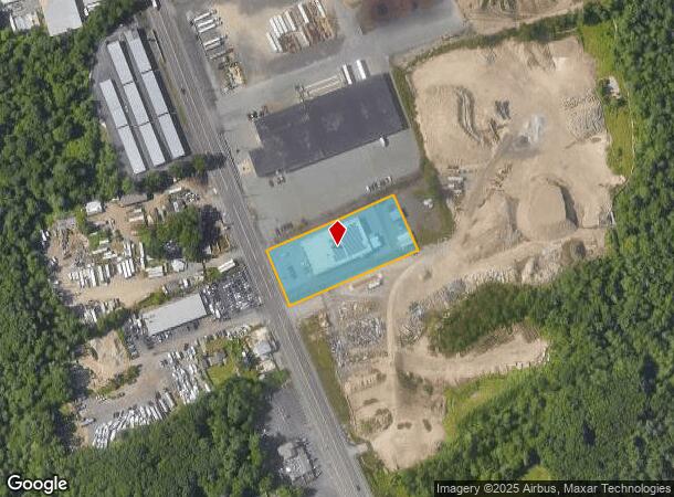 1423 Bedford St, Abington, MA Parcel Map