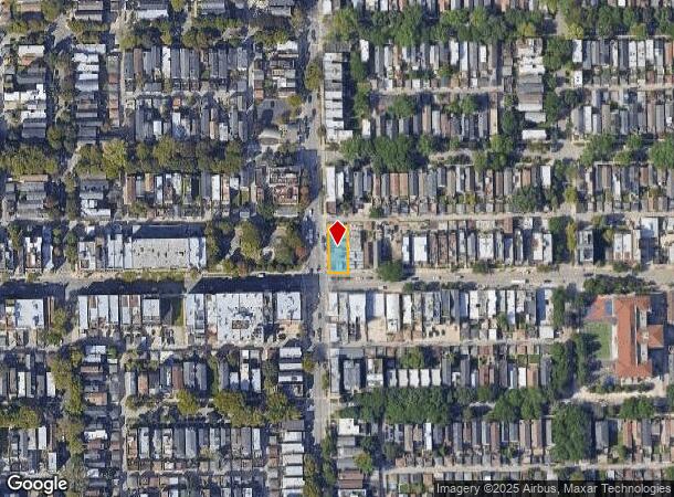  1956 W Belmont Ave, Chicago, IL Parcel Map