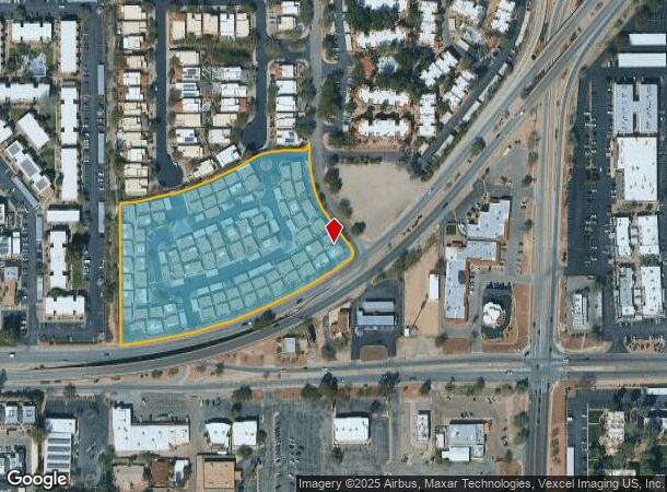 2495 N Desert Links Dr, Tucson, AZ Parcel Map