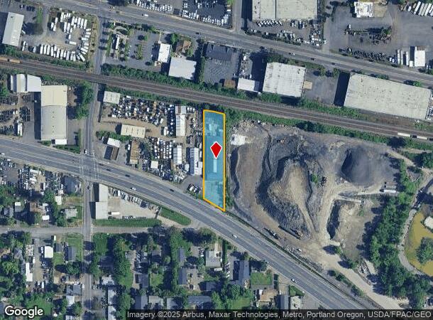  6125 Ne Lombard St, Portland, OR Parcel Map