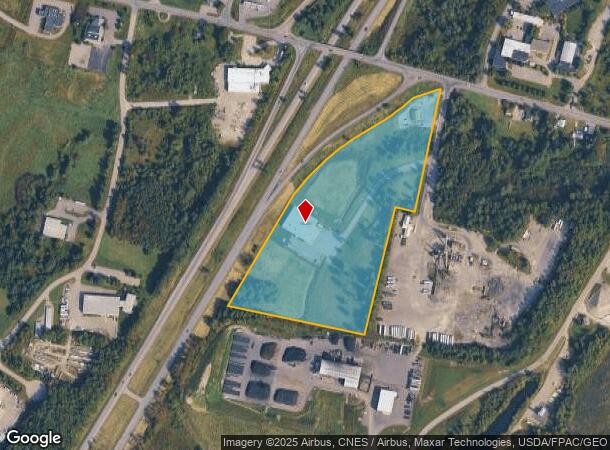 11 Evergreen Dr, Fairfield, ME Parcel Map