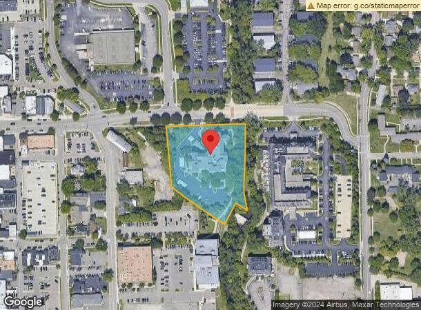  500 E University Dr, Rochester, MI Parcel Map