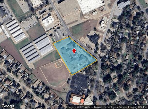  402 S Colonial Dr, Cleburne, TX Parcel Map