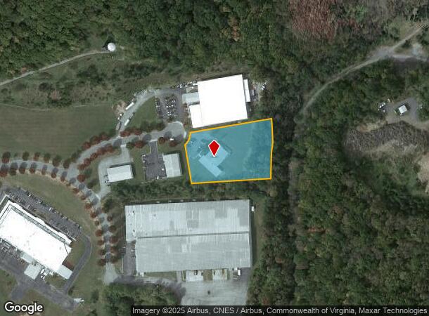 104 Centre Ct, Radford, VA Parcel Map