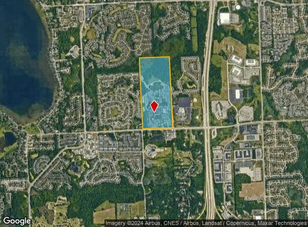  41100 W 13 Mile Rd, Novi, MI Parcel Map