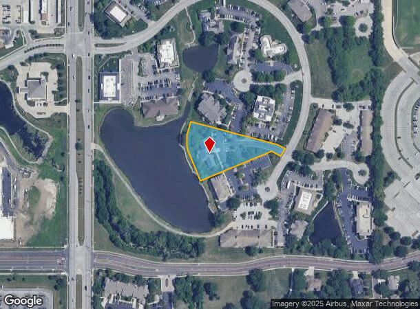  6711 W 121St St, Leawood, KS Parcel Map