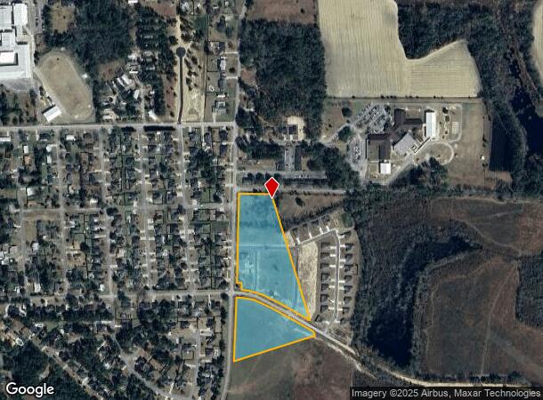  405 S Hagan Bridge Rd, Hahira, GA Parcel Map