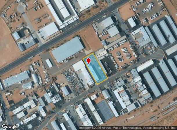 1574 Foothill Dr, Boulder City, NV Parcel Map