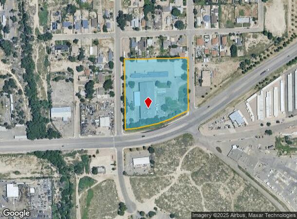 2631 E 4Th St, Pueblo, CO Parcel Map