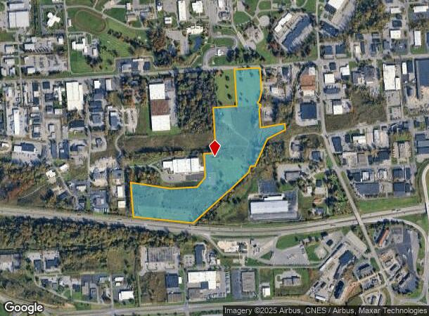  6655 Old Thompson Rd, Syracuse, NY Parcel Map