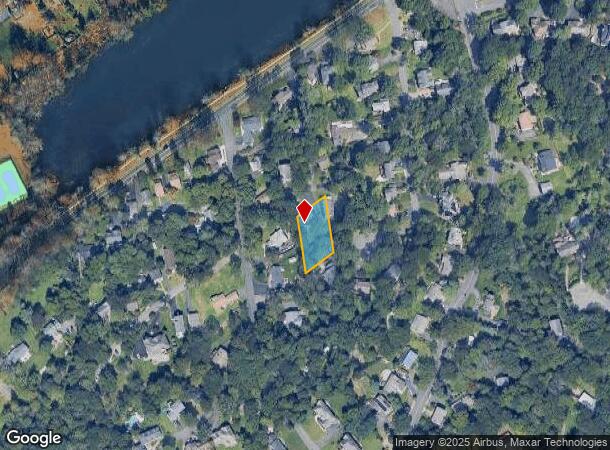  25 Maple St, Watchung, NJ Parcel Map