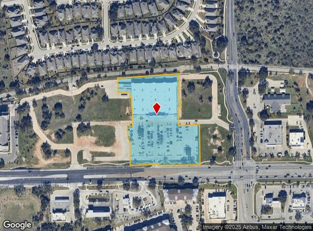  1310 W University Ave, Georgetown, TX Parcel Map