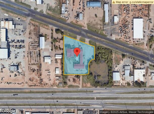  910 E Slaton Rd, Lubbock, TX Parcel Map