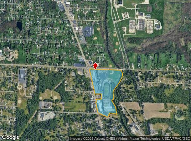 600 Faircrest St Se, Canton, OH Parcel Map