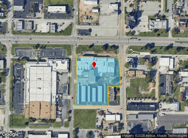  651 N Boonville Ave, Springfield, MO Parcel Map