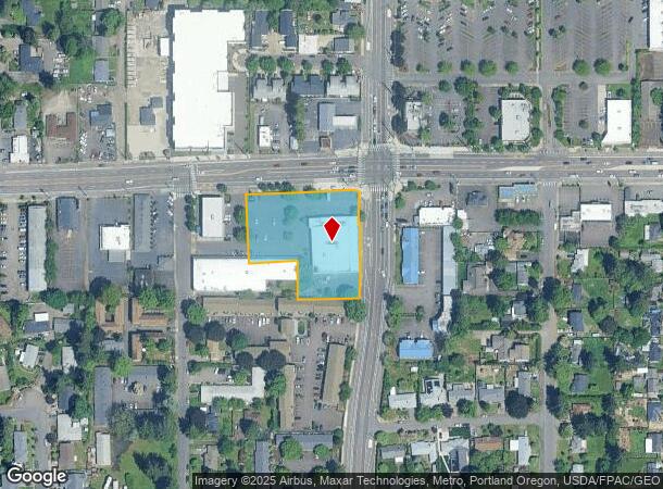 16002 Se Division St, Portland, OR Parcel Map