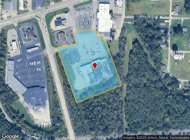  820 W Main St, Boonville, IN Parcel Map