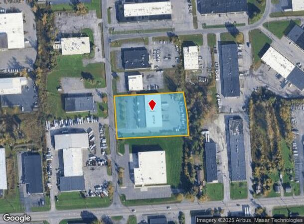  6019 Corporate Dr, East Syracuse, NY Parcel Map