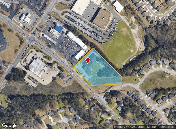 405 Dacula Rd, Dacula, GA Parcel Map