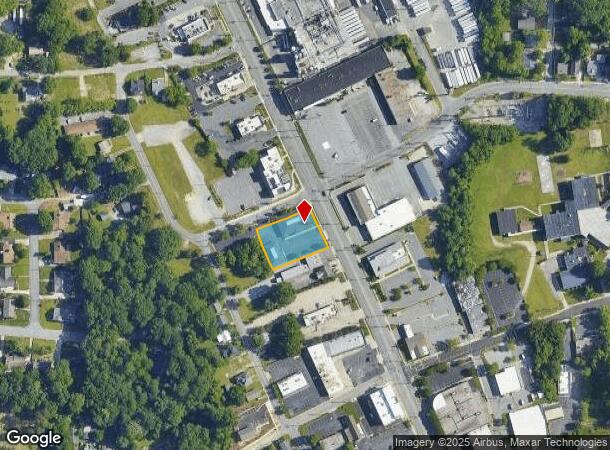  1725 N Main St, High Point, NC Parcel Map