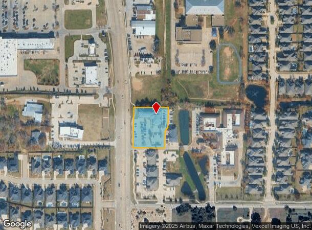  8190 Precinct Line Rd, Colleyville, TX Parcel Map