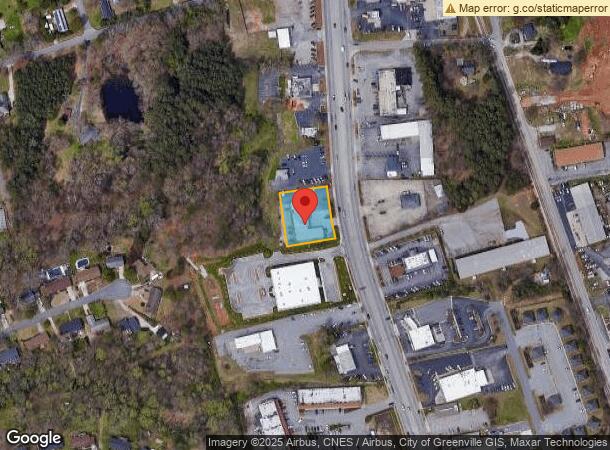  505 N Main St, Mauldin, SC Parcel Map