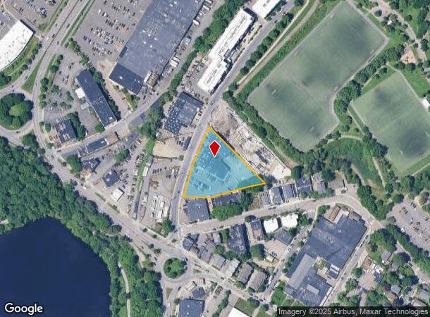  22 New St, Cambridge, MA Parcel Map