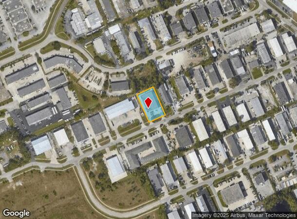  3081 Se Dominica Ter, Stuart, FL Parcel Map