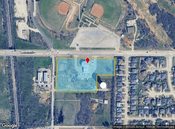  941 S Dobson St, Burleson, TX Parcel Map