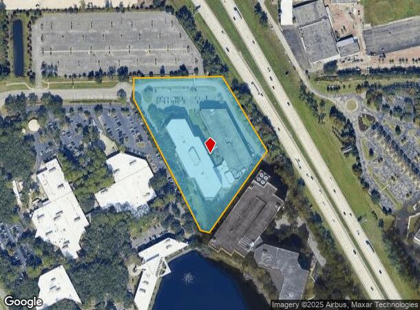  8800 Baymeadows Way W, Jacksonville, FL Parcel Map