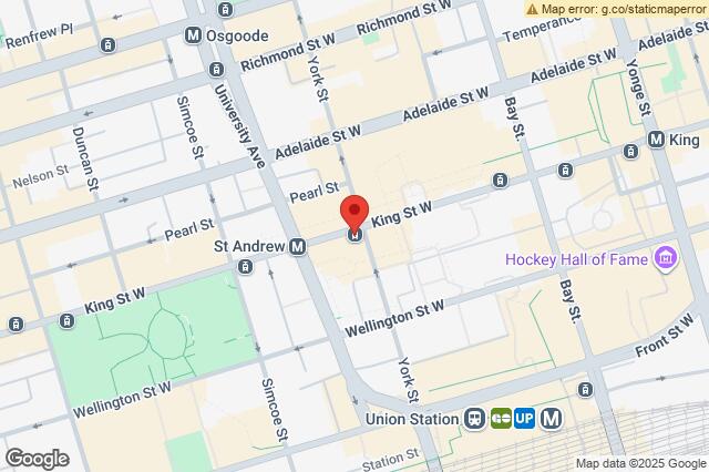 King Street Toronto Map 145 King Street West, Toronto, On, M5H1J8 - Office Building For Lease |  Loopnet.com