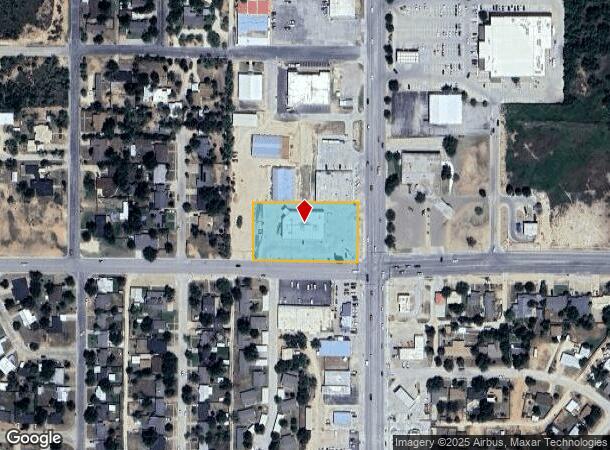 3611 College Ave, Snyder, TX Parcel Map