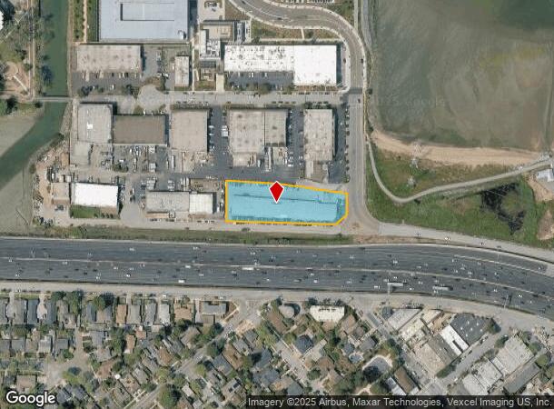 310 Lang Rd, Burlingame, CA Parcel Map