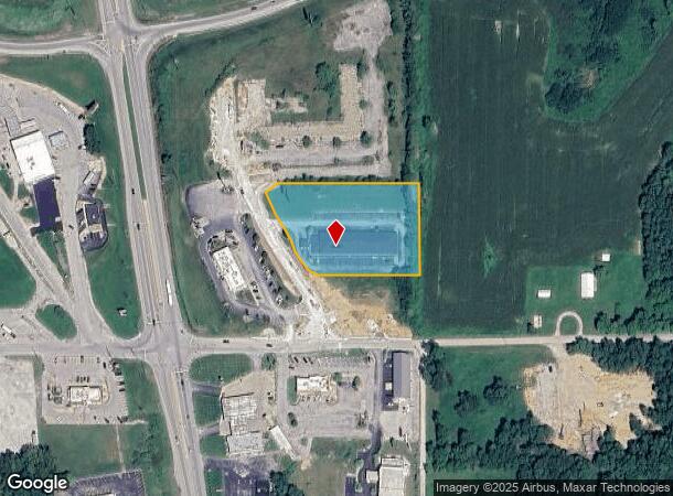 1031 N Main St, Cloverdale, IN Parcel Map