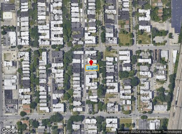  8214 S Ingleside Ave, Chicago, IL Parcel Map