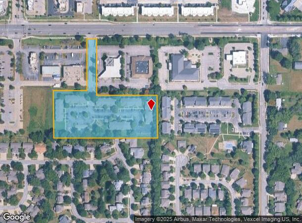 4641 W 6Th St, Lawrence, KS Parcel Map