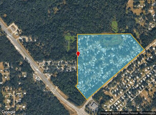  100 N Covey Hill Way, Deland, FL Parcel Map