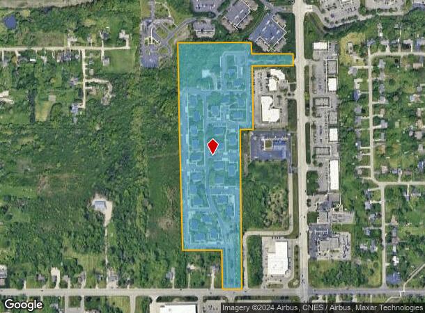  3200 Wimbleton Dr, Flint, MI Parcel Map