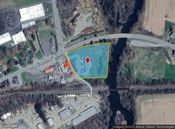 103 Willow Ln, Oneonta, NY Parcel Map